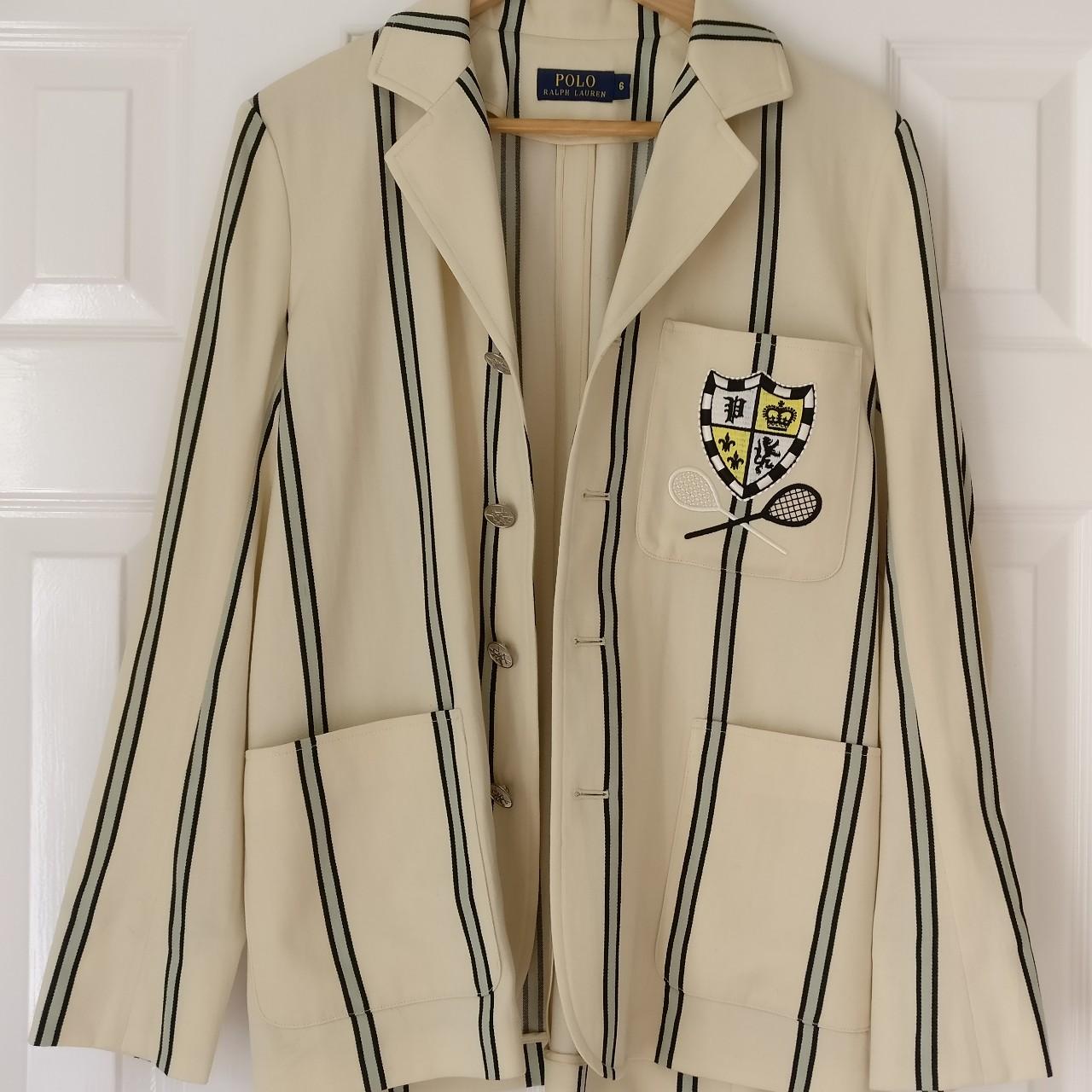 ralph lauren tennis blazer