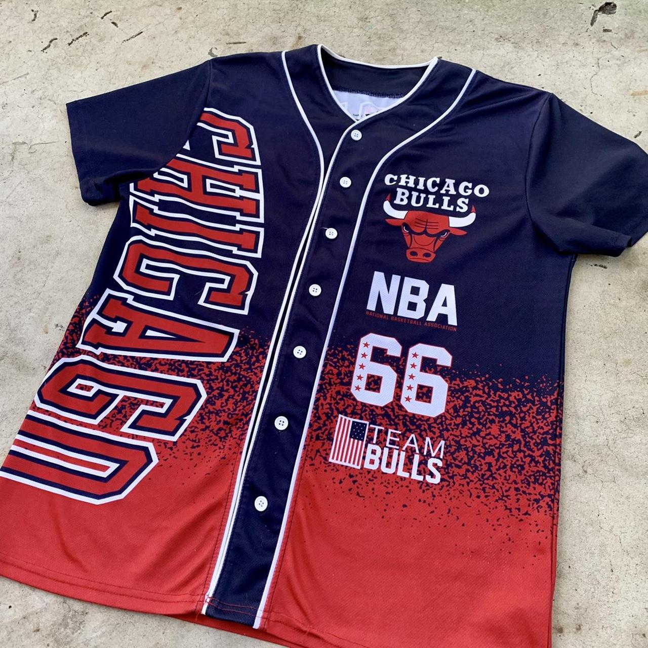 Chicago bulls 66 NBA team basketball all over... Depop