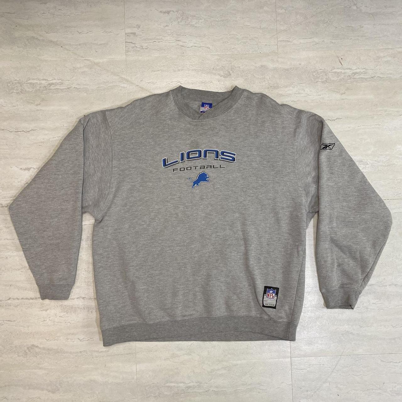 Vintage 90s Detroit Lions Sweatshirt Detroit Lions Crewneck 