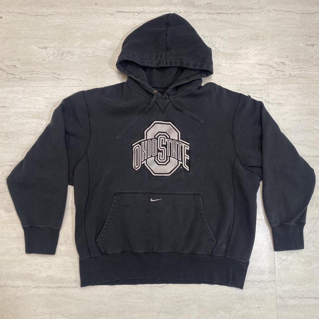 black ohio state hoodie nike