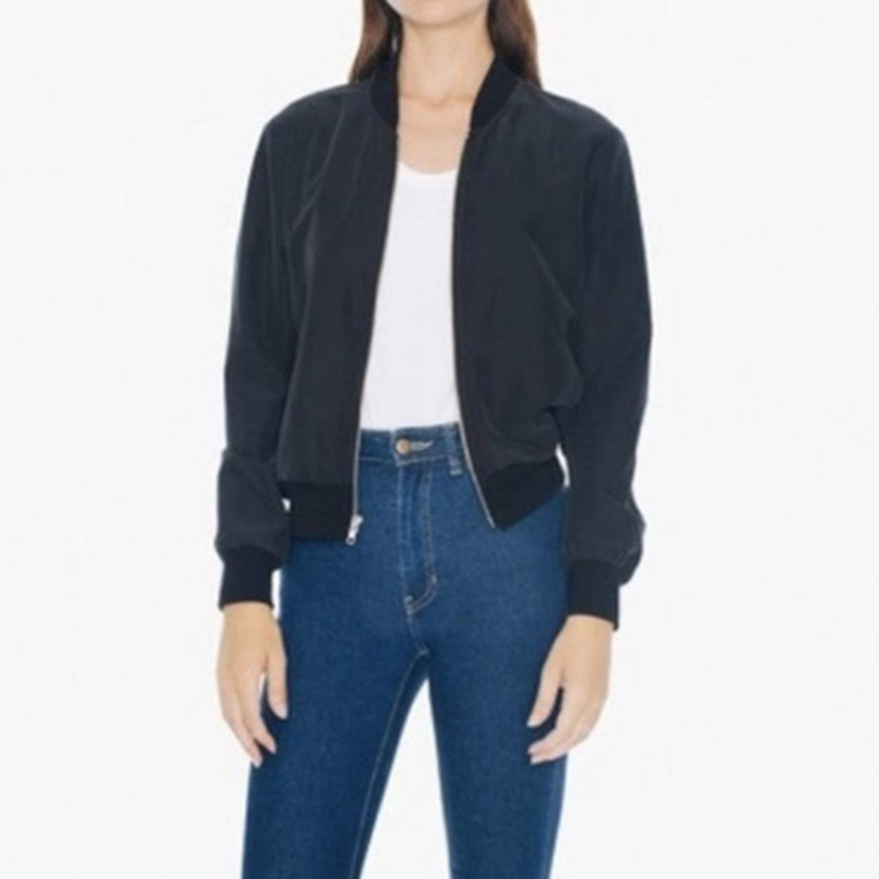 american apparel bomber jacket