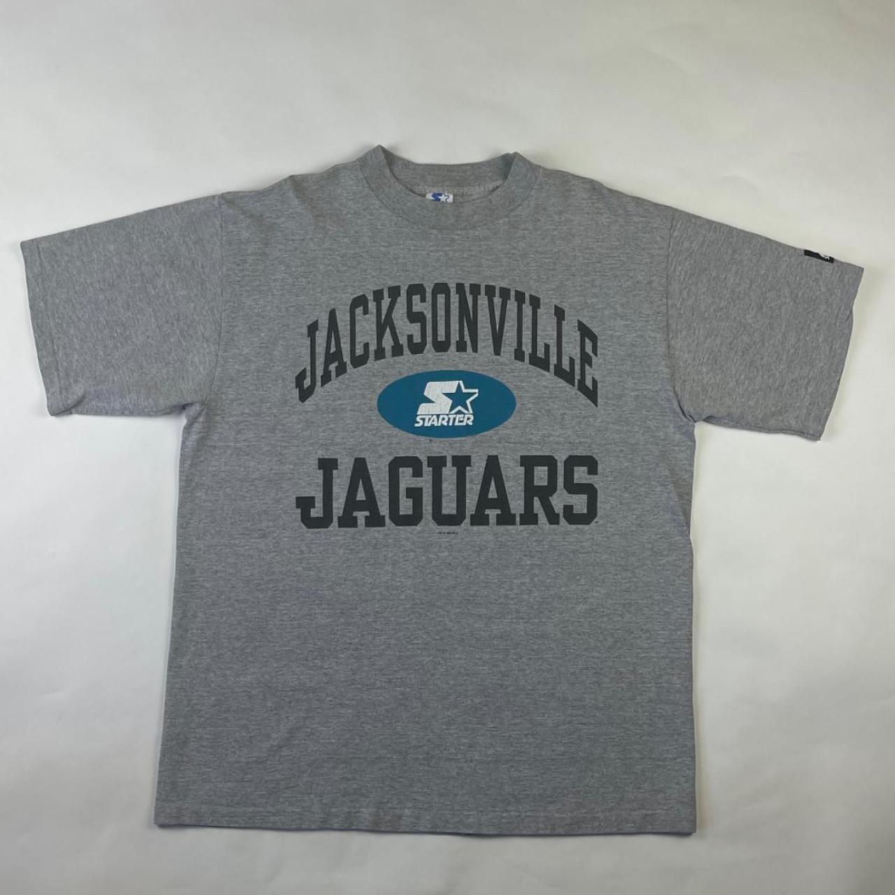 1995 Vintage Starter Jacksonville Jaguars T-shirt... - Depop