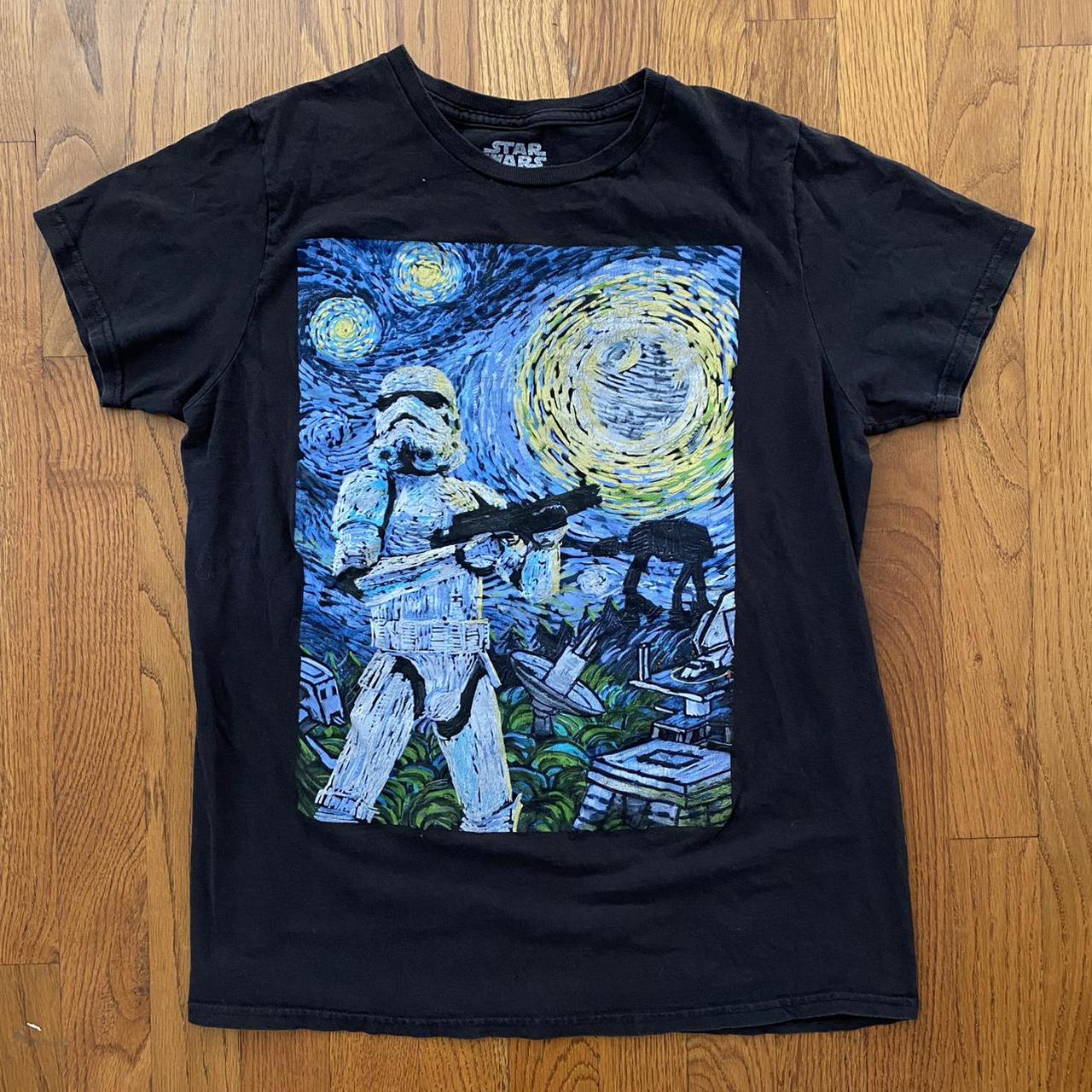 Van gogh star wars hot sale shirt