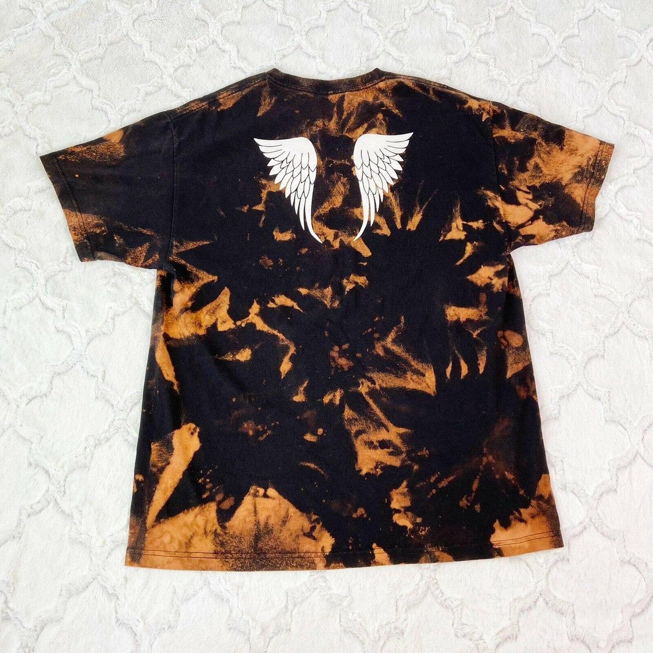Brandy Melville J. Galt Bleach Reverse Tie Dye Angel... Depop