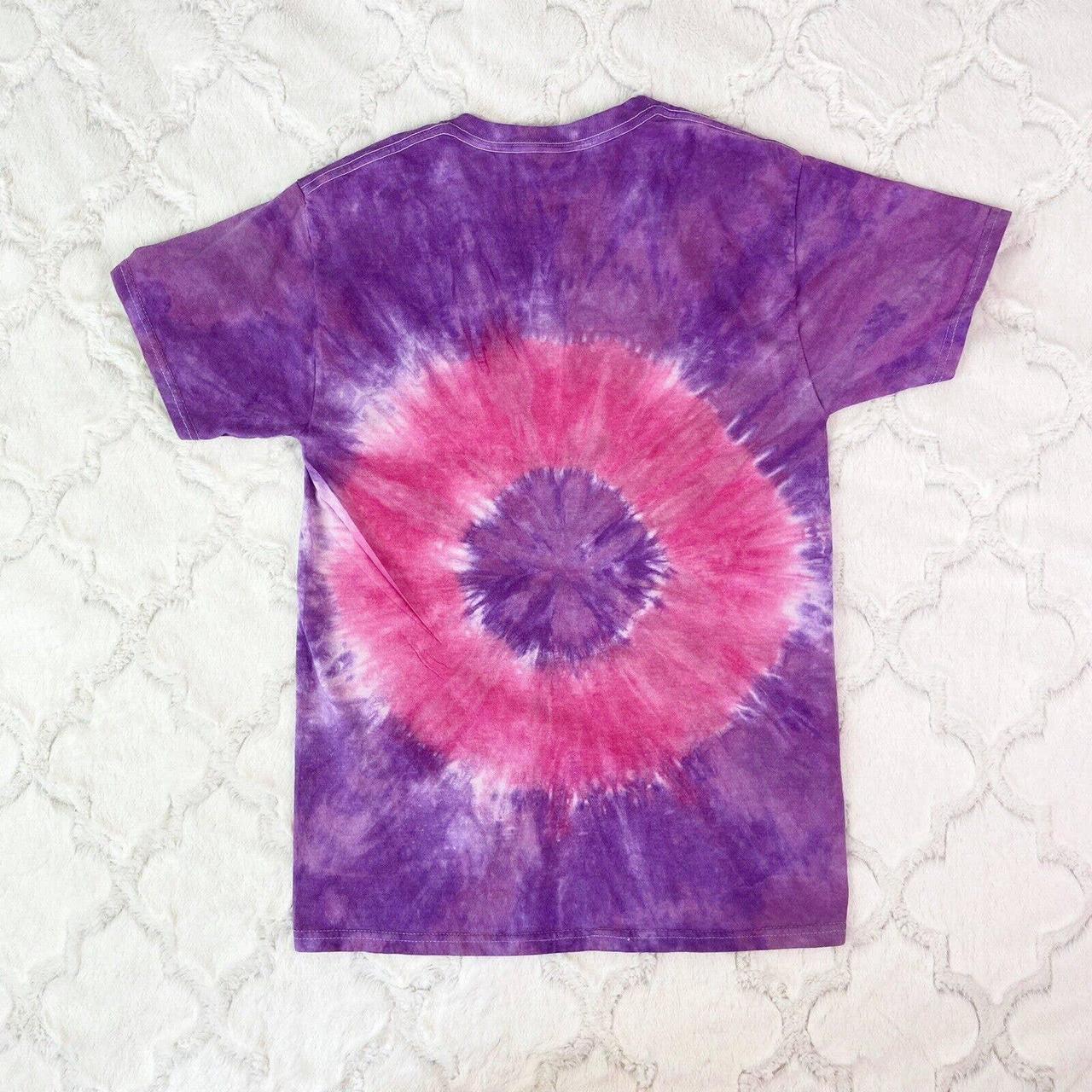 Purple Pink Planets Space Galaxy Tie Dye Graphic... - Depop