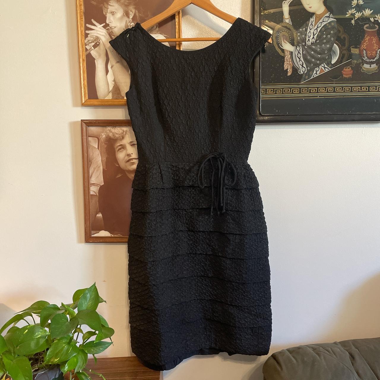 True vintage ILGWU black cocktail dress. Fabulous... - Depop