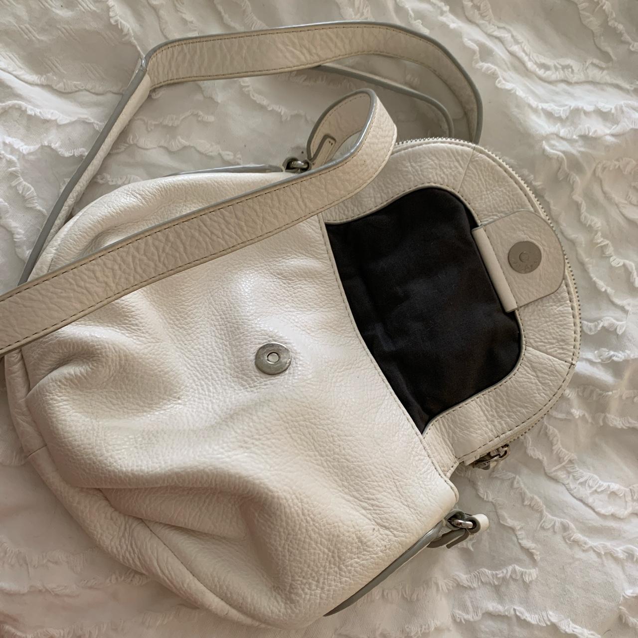 marc jacobs white purse little bit of wear COMES... - Depop