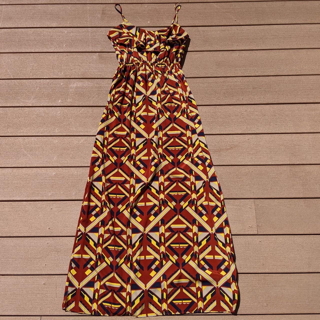 Product Image 1 - Terracotta geometric print maxi dress!