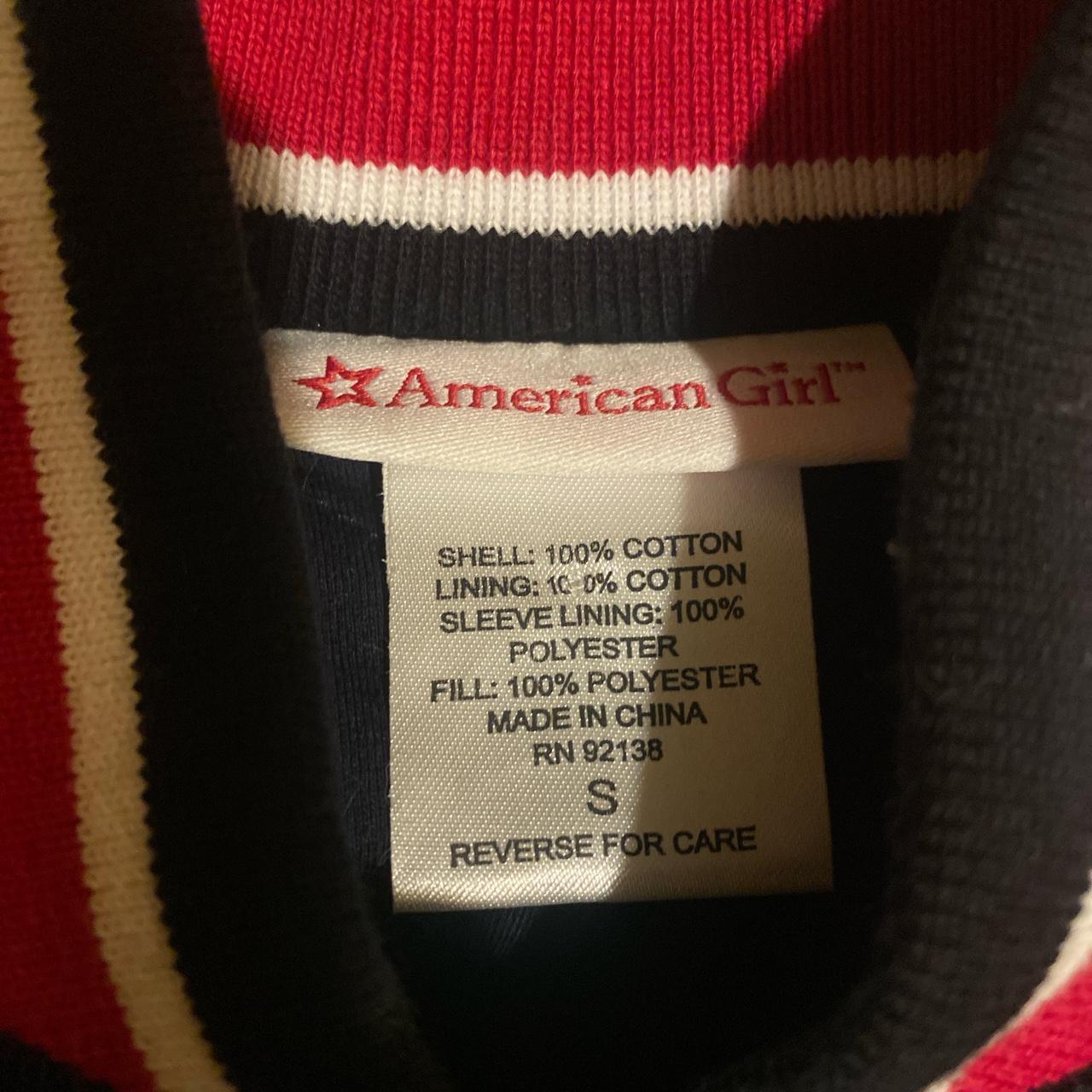 AMERICAN GIRL SIZE S Varsity jacket *RARE*... Depop