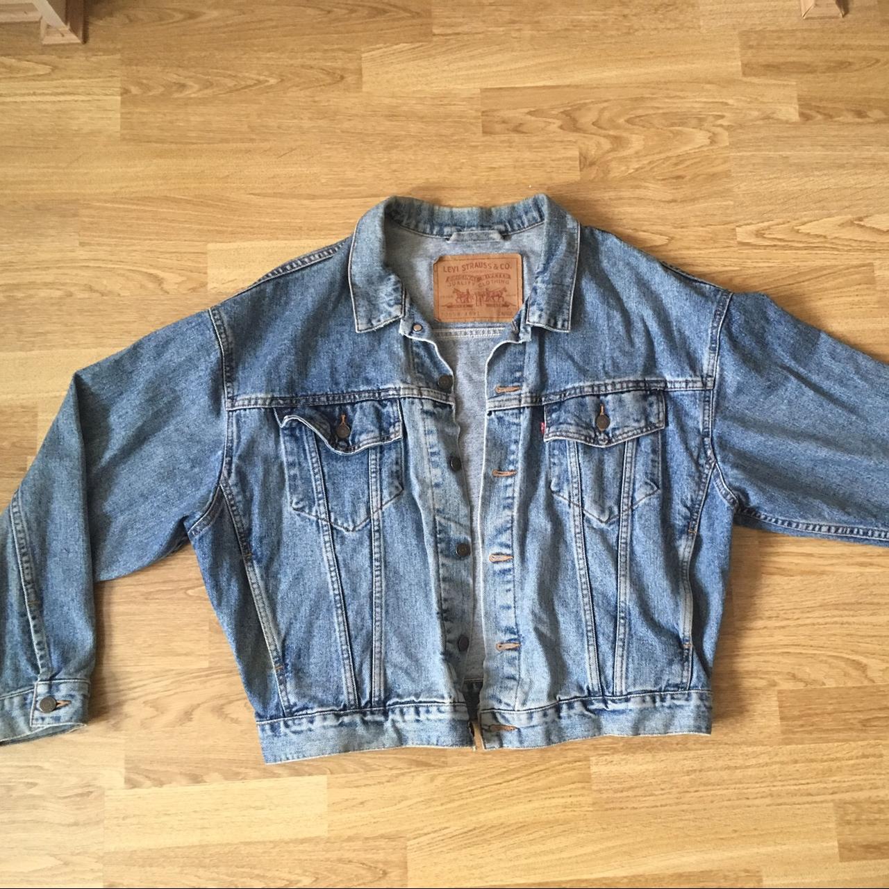 levis denim jacket second hand