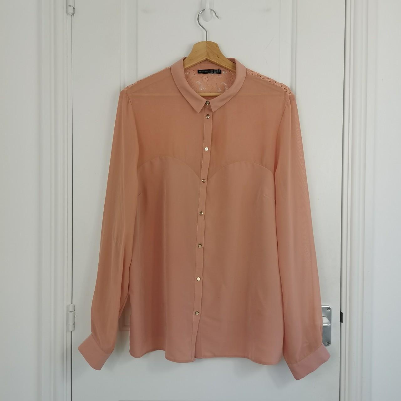 Primark Women's Cream Blouse | Depop