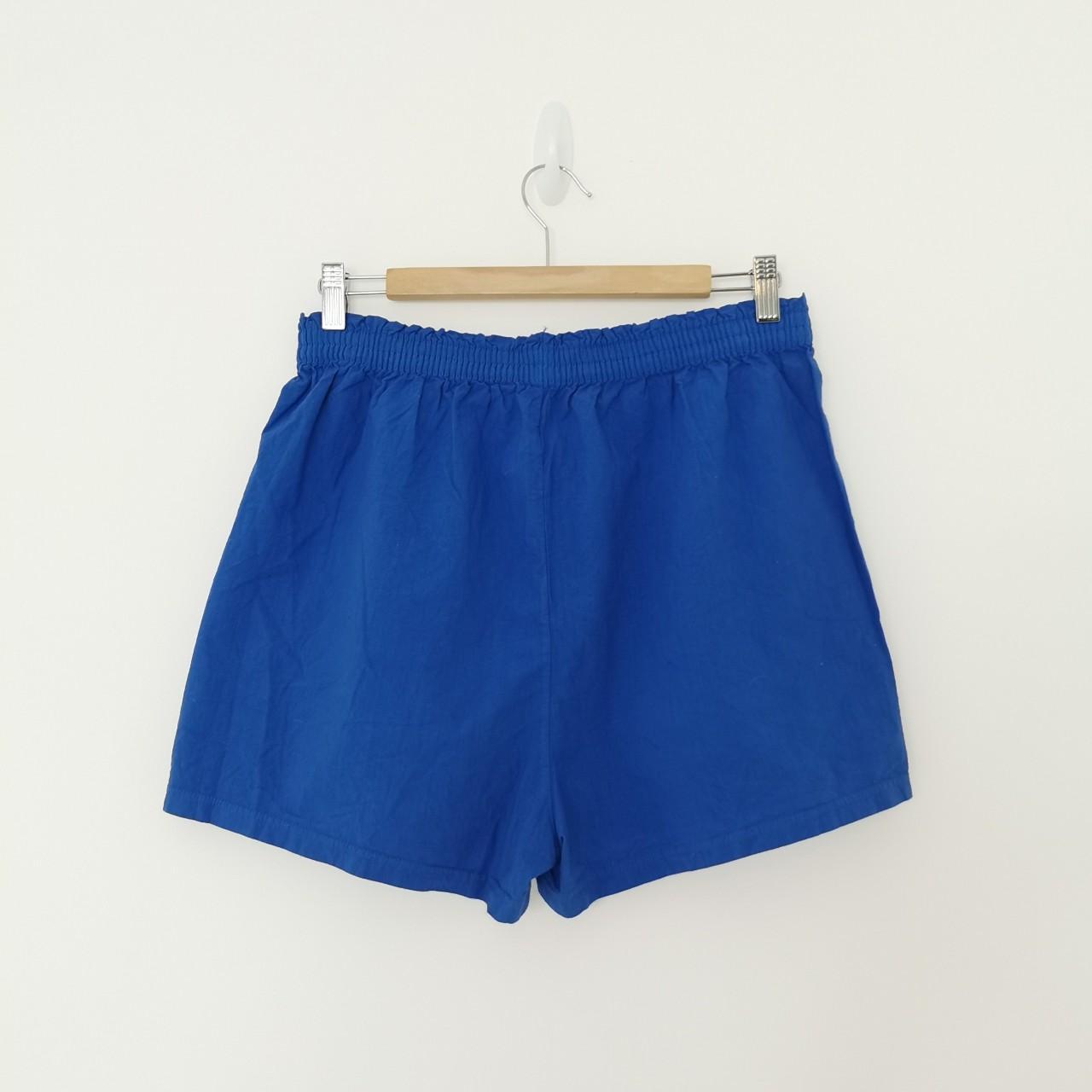 Marks & Spencer Women's Blue Shorts | Depop