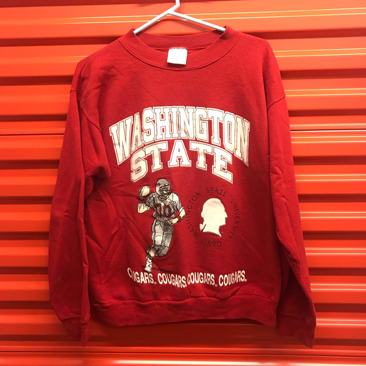 Vintage Washington Football Crewneck Sweatshirt Washington 