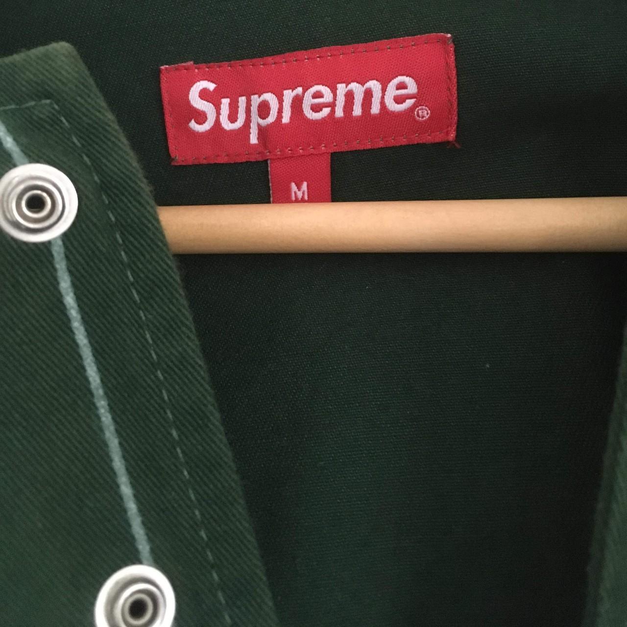 Supreme Pinstripe Twill Parka F/W...