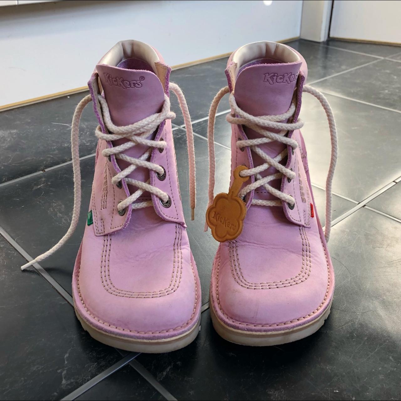 Pink kicker outlet boots