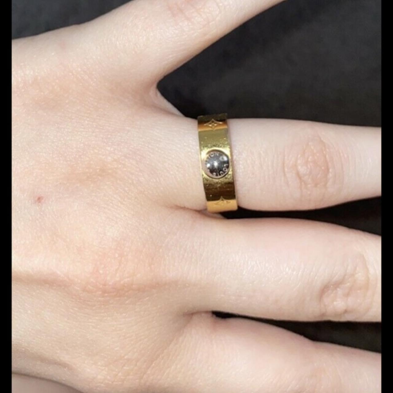 Nanogram Louis Vuitton ring size S my ring size is a - Depop