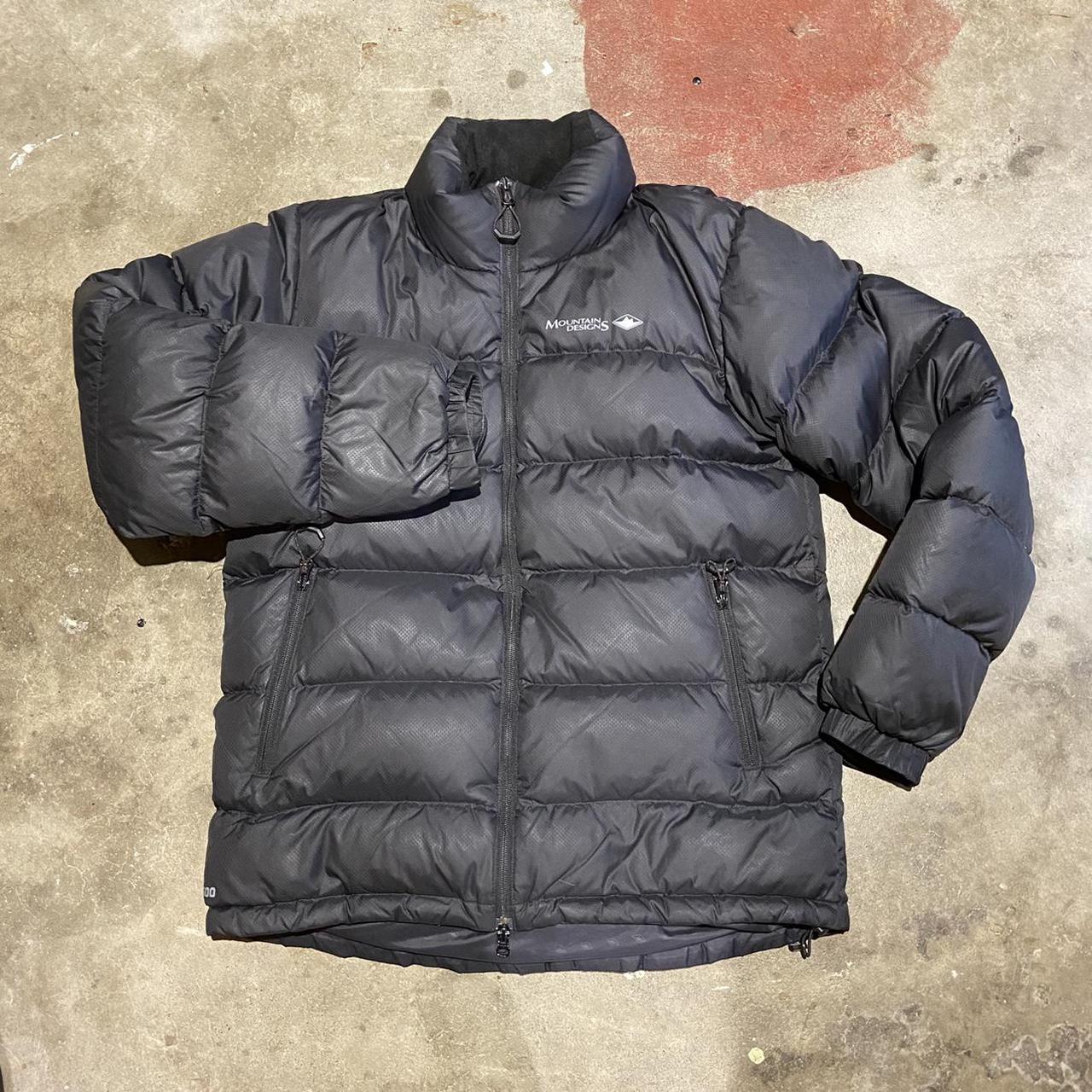 mountain designs down jacket