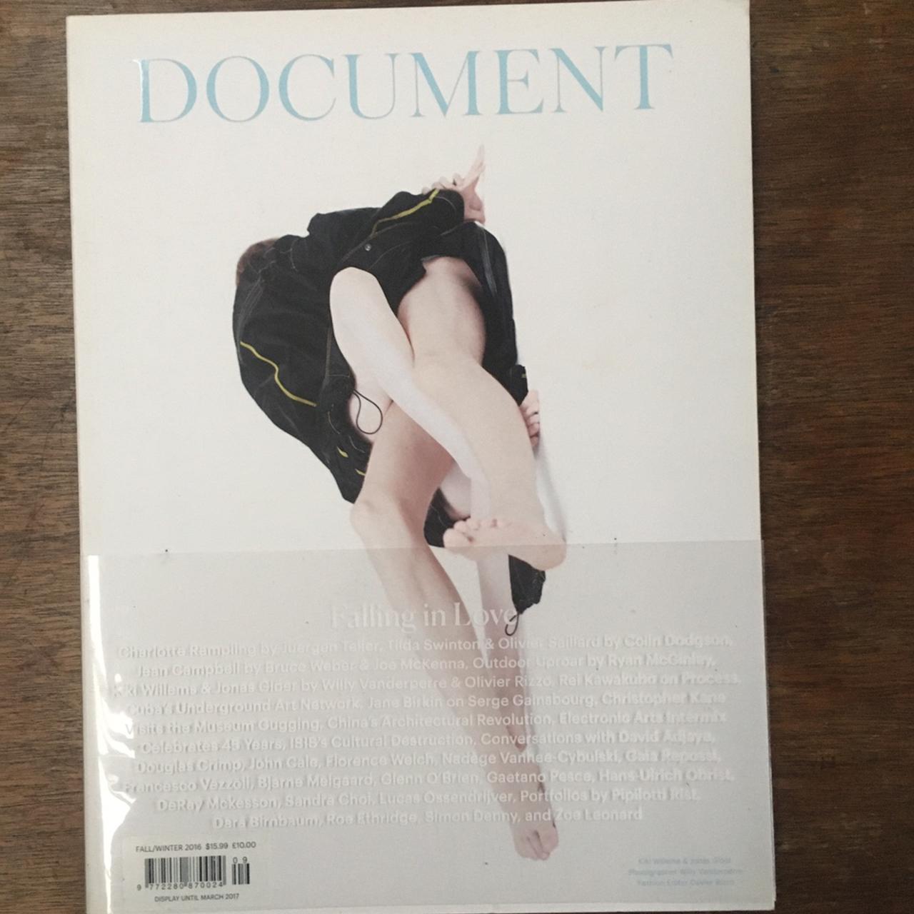 Document Journal #9 Ryan McGinley 川久保玲 アート・デザイン