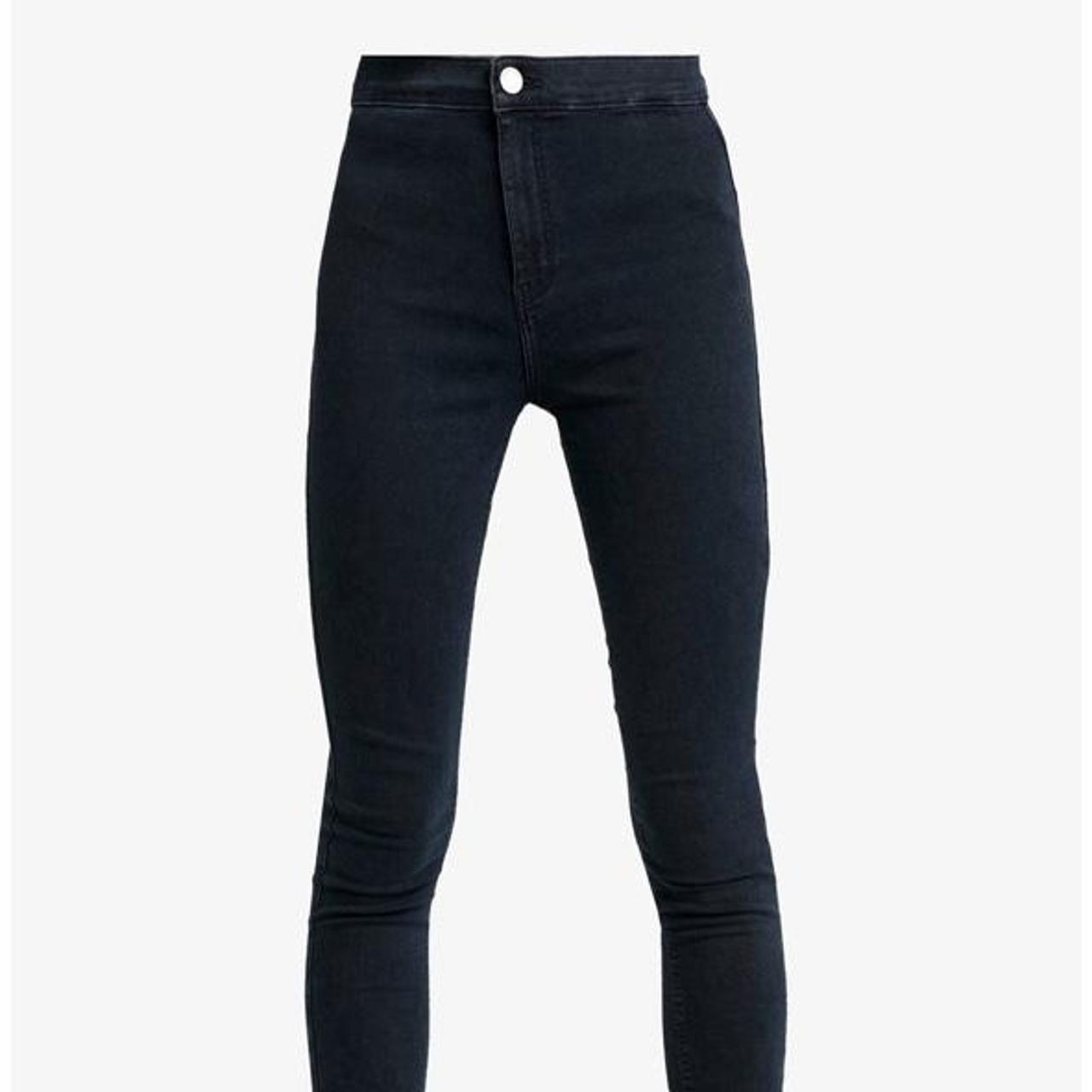 Topshop Holding power Joni blue/ Black skinny Depop