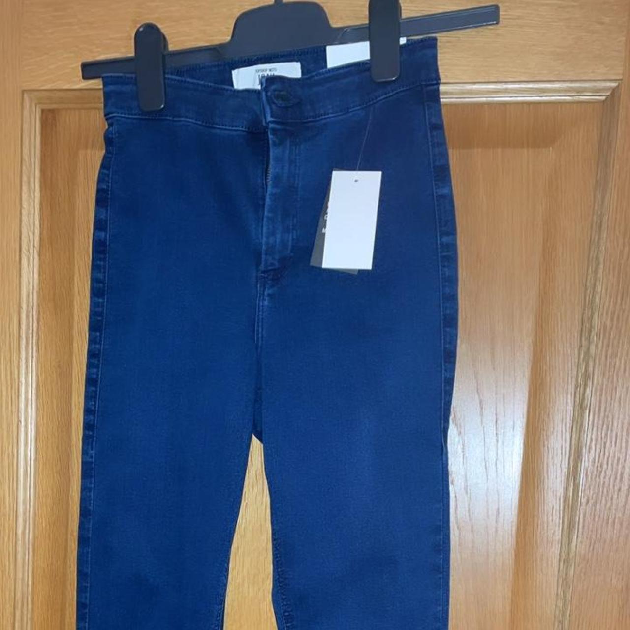 Topshop Holding power Joni blue/ Black skinny Depop