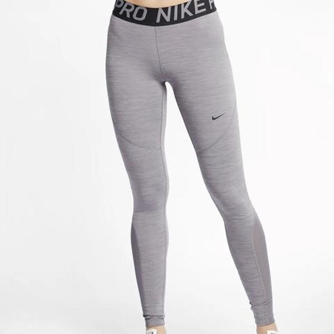 Nike leggings with mesh down the leg. Bought off - Depop