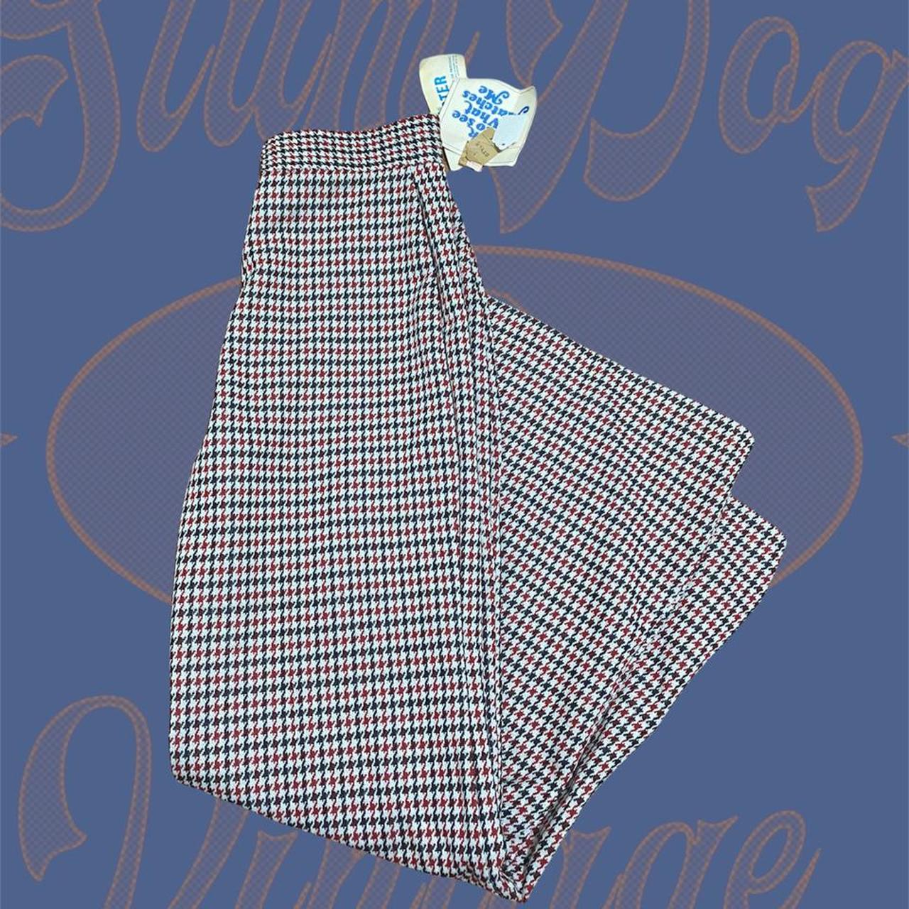 checkered bell bottoms