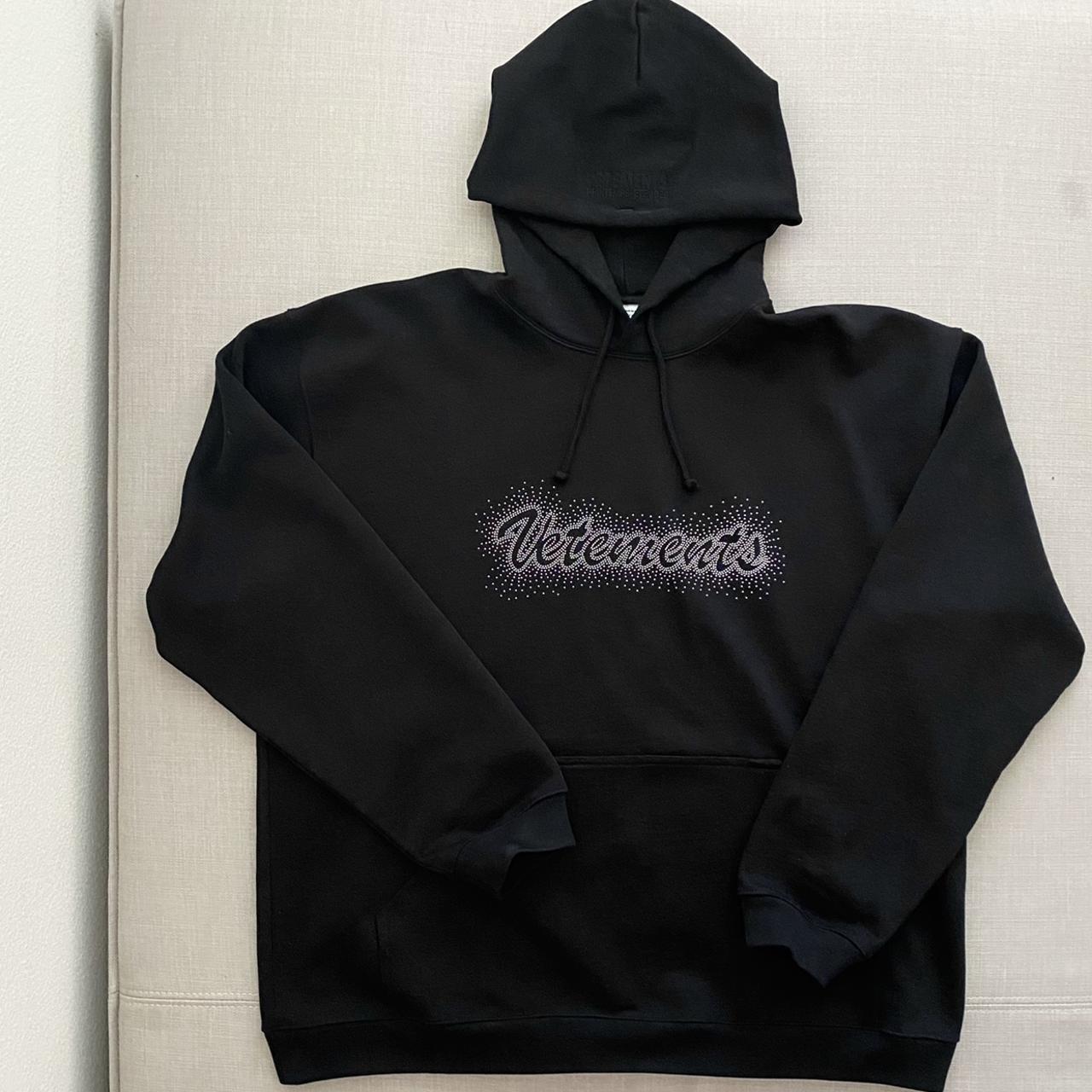 Vetements “Bling Bling” hoodie from SS20. Purchased... - Depop