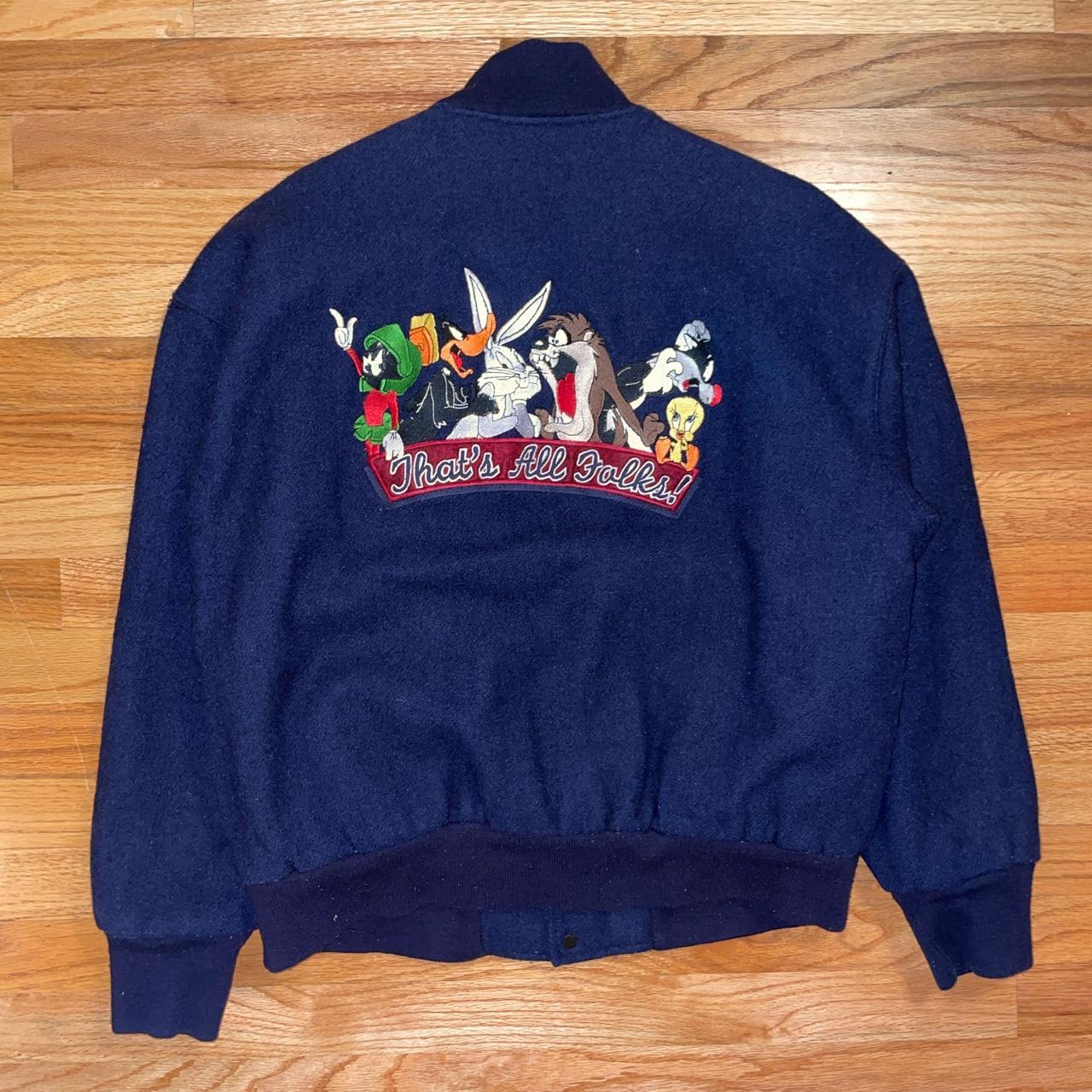 looney tunes varsity jacket