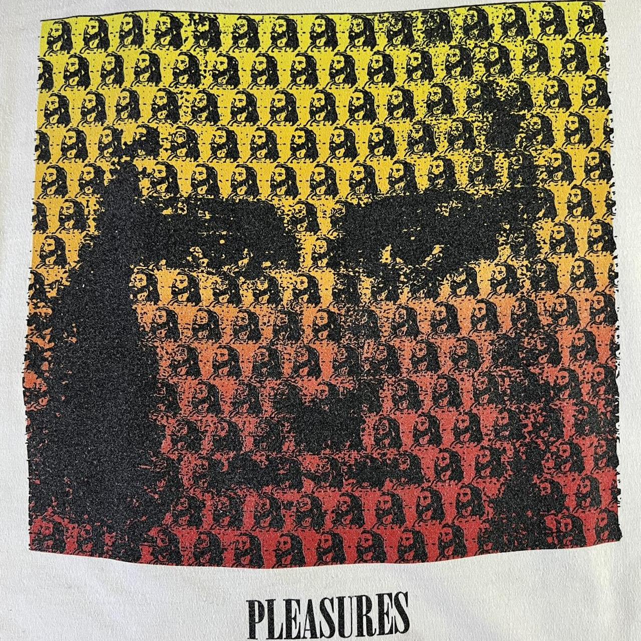 Pleasures Men's White T-shirt (3)