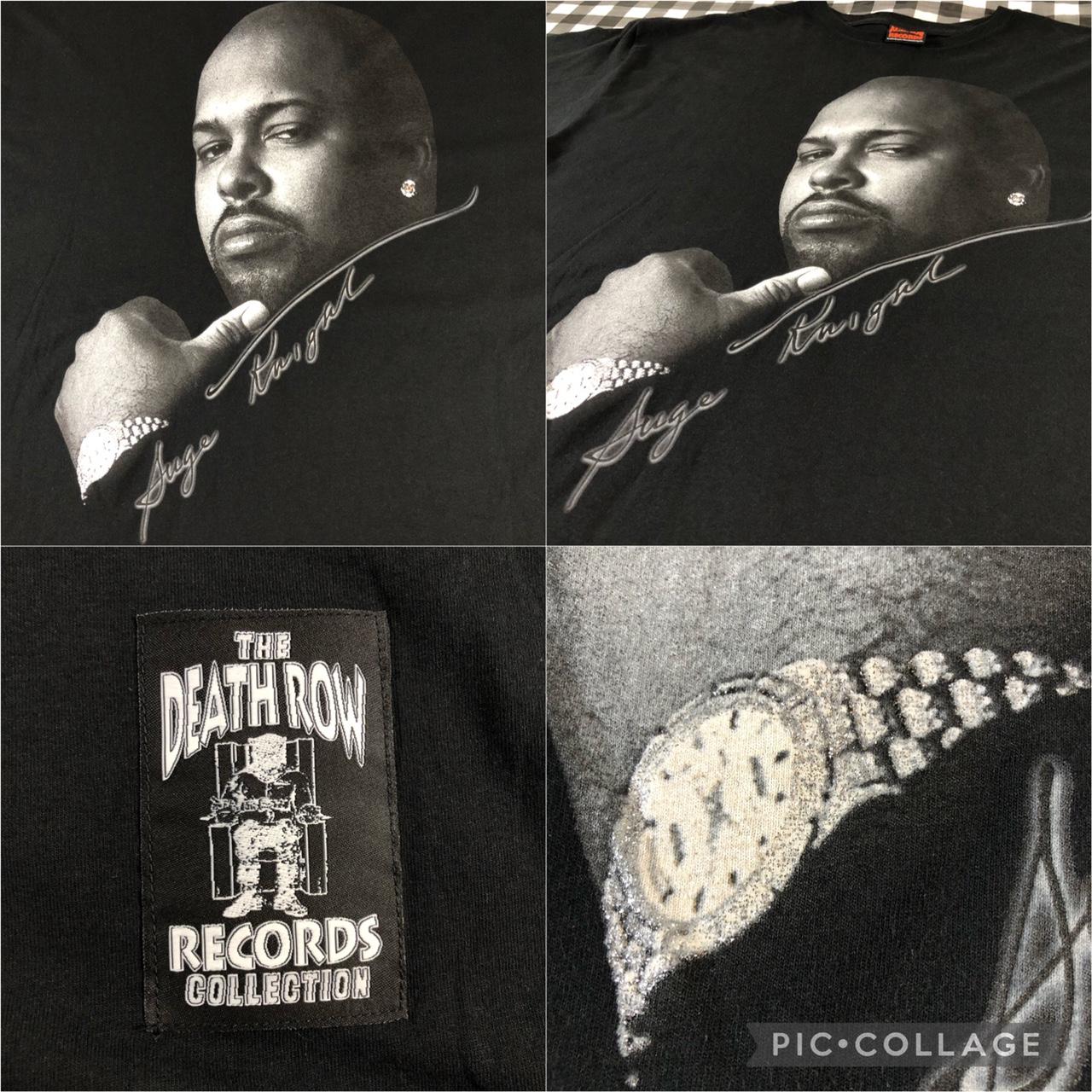 Suge Knight Death Row Records 2005 Black T shirt Rap | Depop
