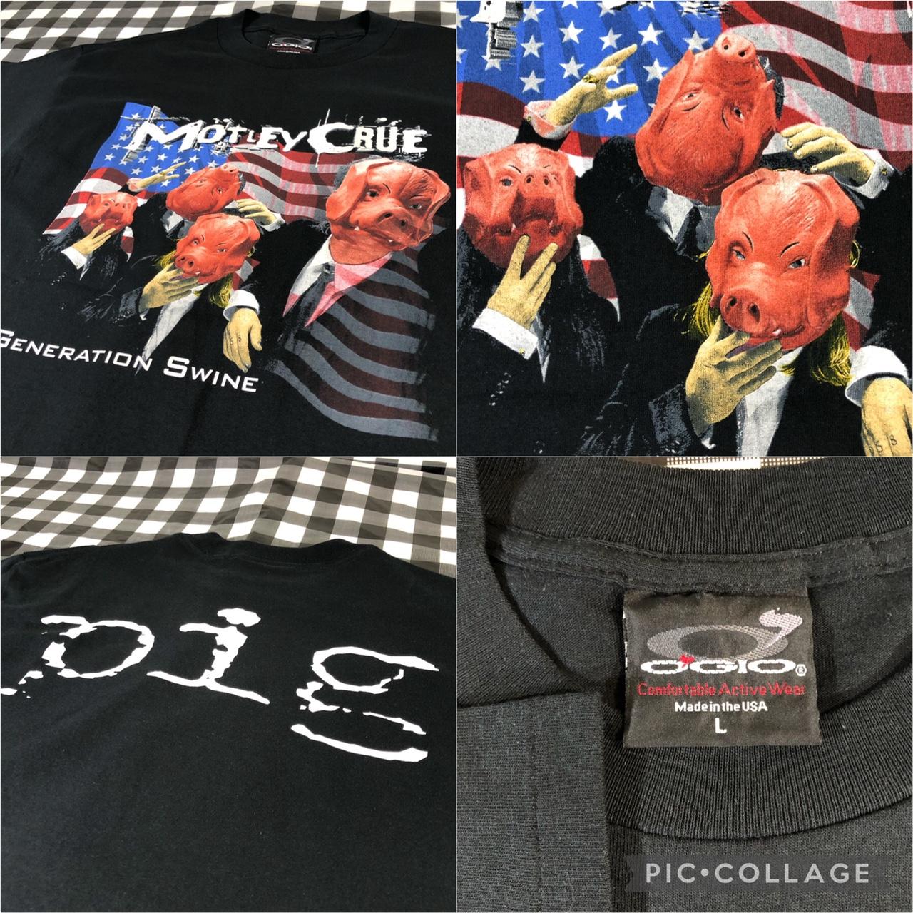 97年 MOTLEY CRUE Generation Swine プロモTシャツ Motley Crue Vintage T Shirt 1997 Generation Swine Tour