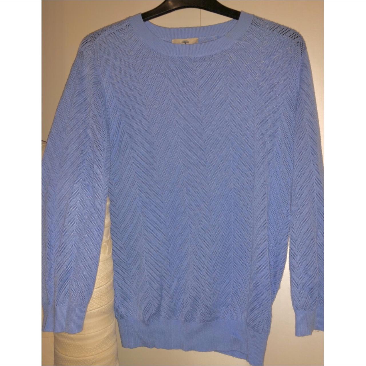 Baby blue knitted jumper Clearance