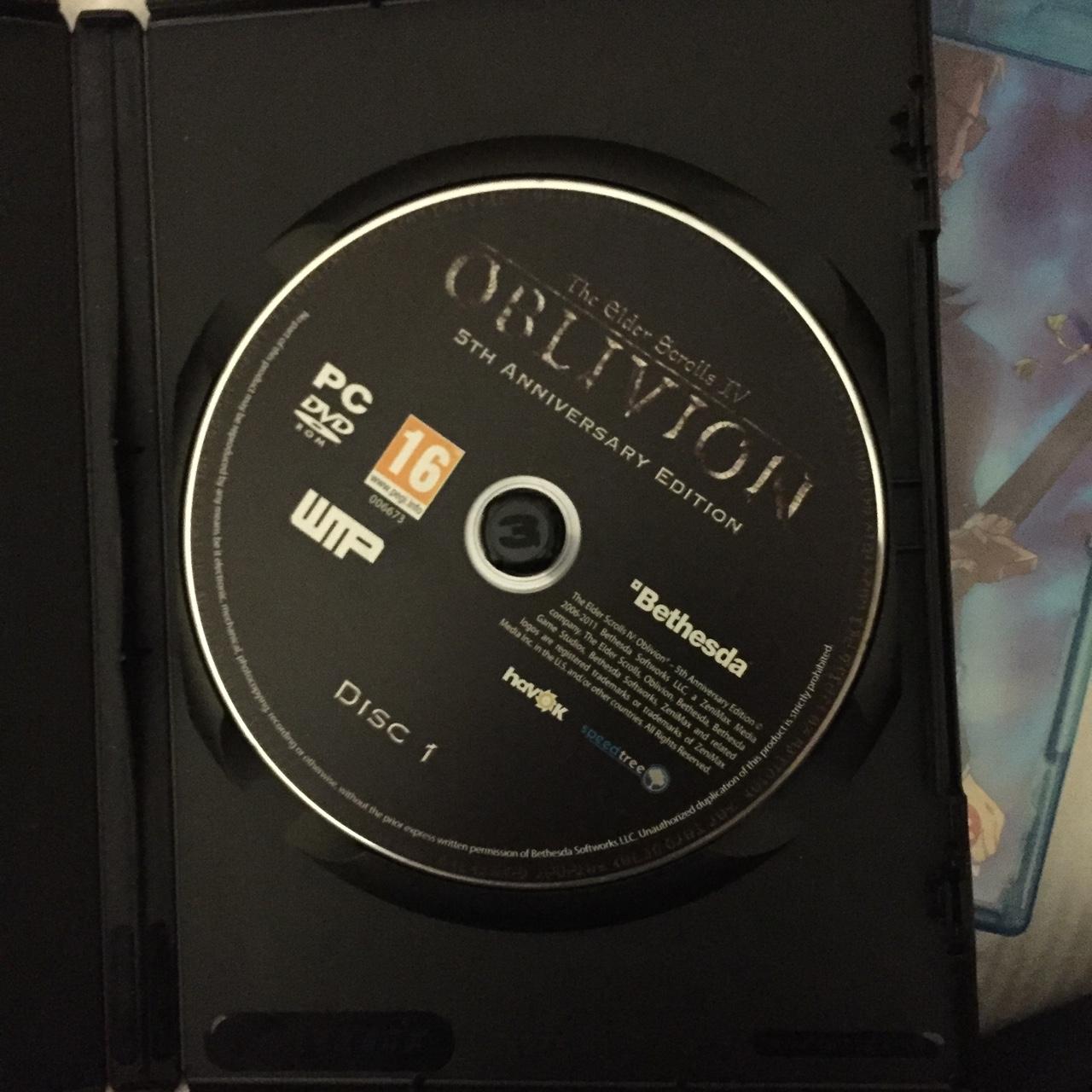 Elder scrolls oblivion 5th anniversary edition Comes... - Depop