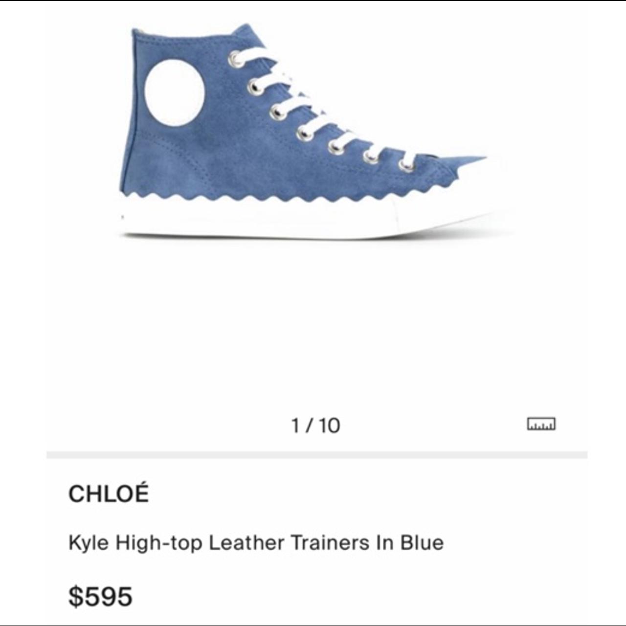 Chloe kyle 2024 high top sneaker