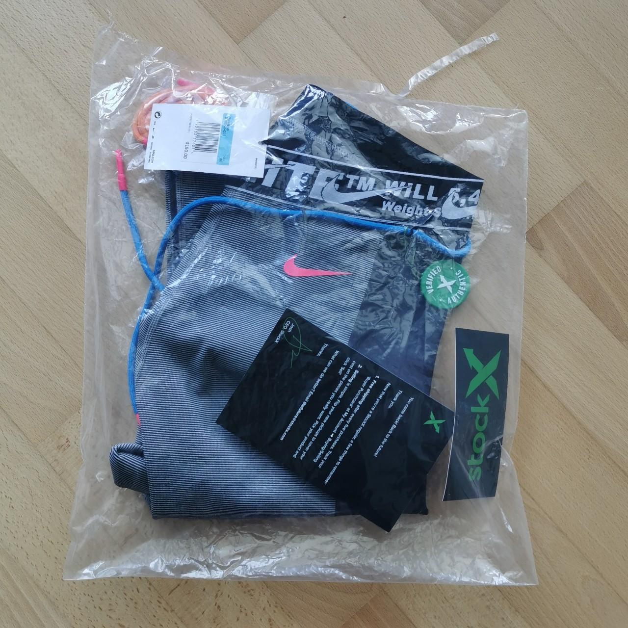 Off White x Nike easy run tight vast grey cond Depop