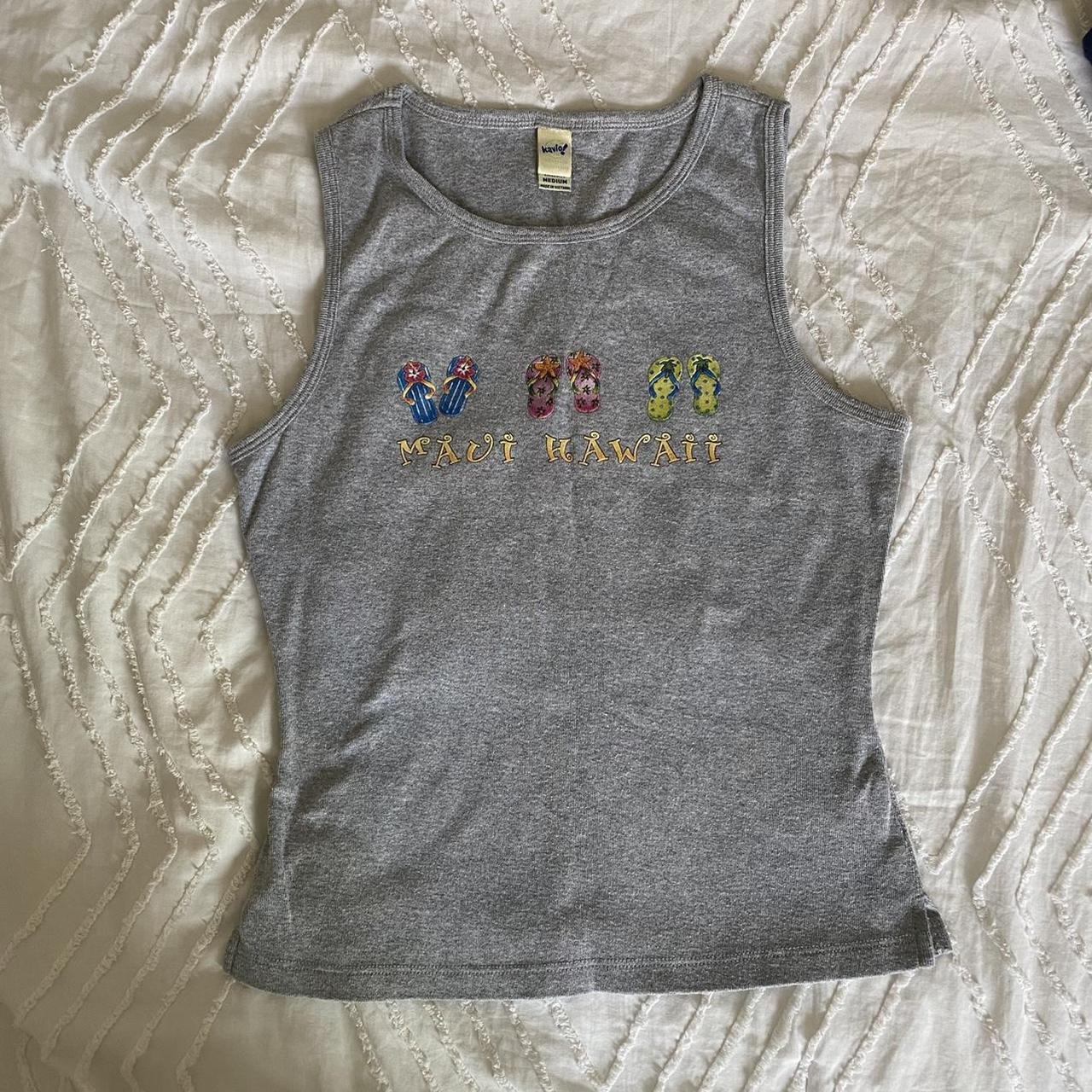 Maui Hawaii baby tank with flip flop graphic. Size... Depop