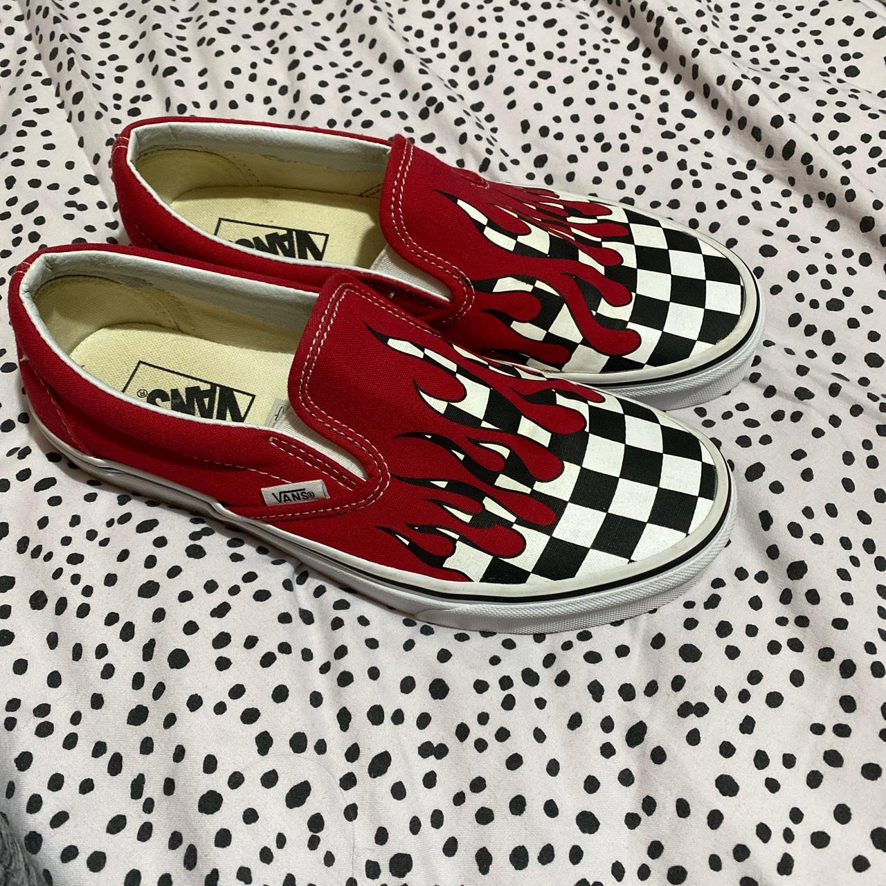 checkerboard vans size 5.5