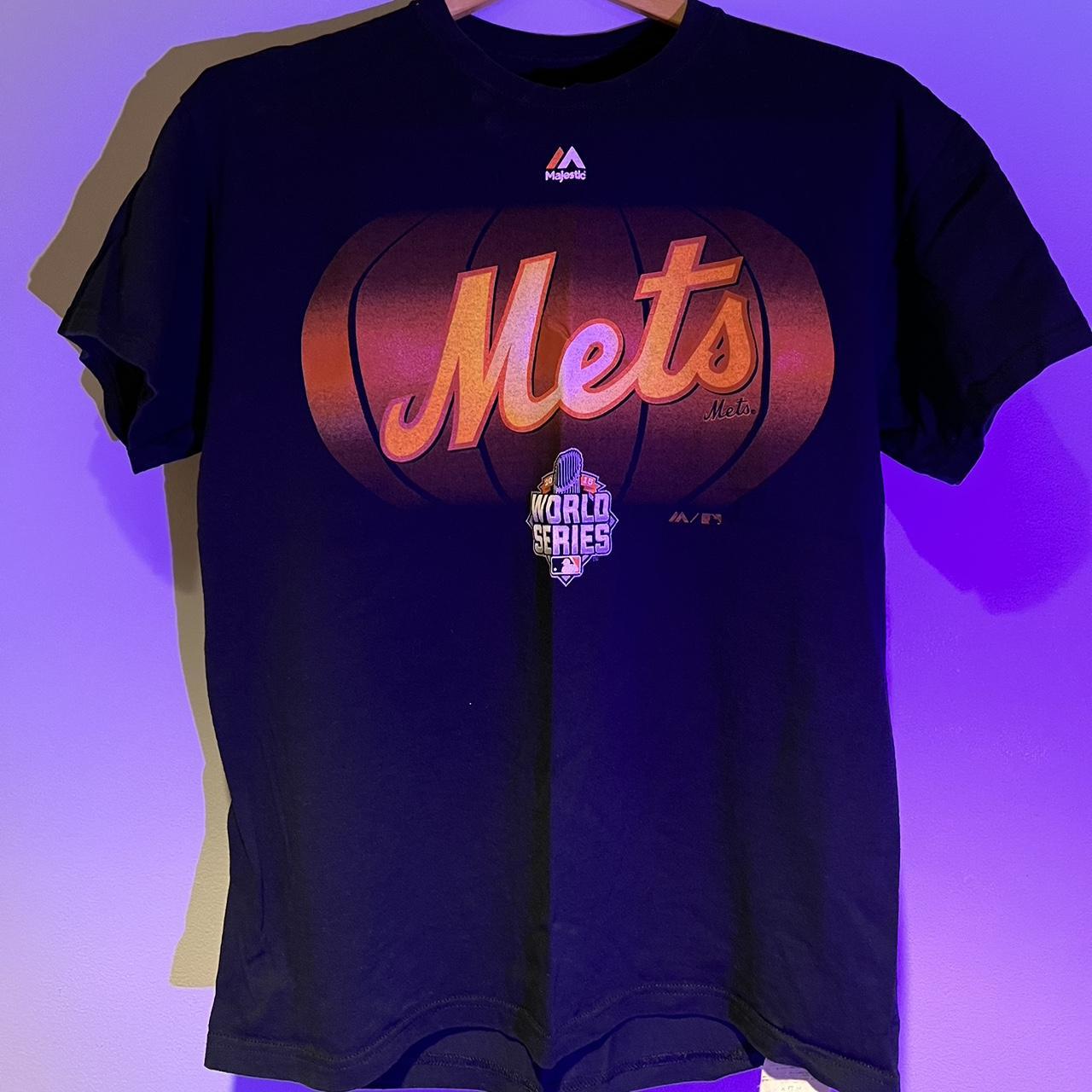 Majestic 2015 World Series Mets Jacob deGrom flame - Depop
