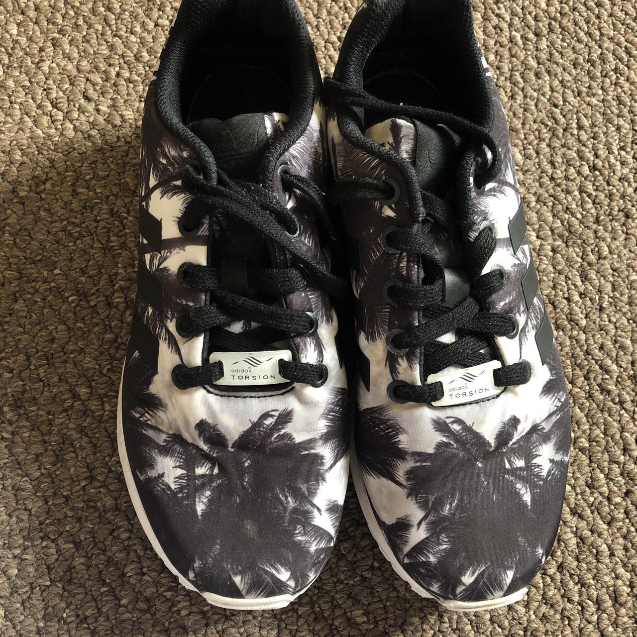 Adidas zx outlet flux palm trees