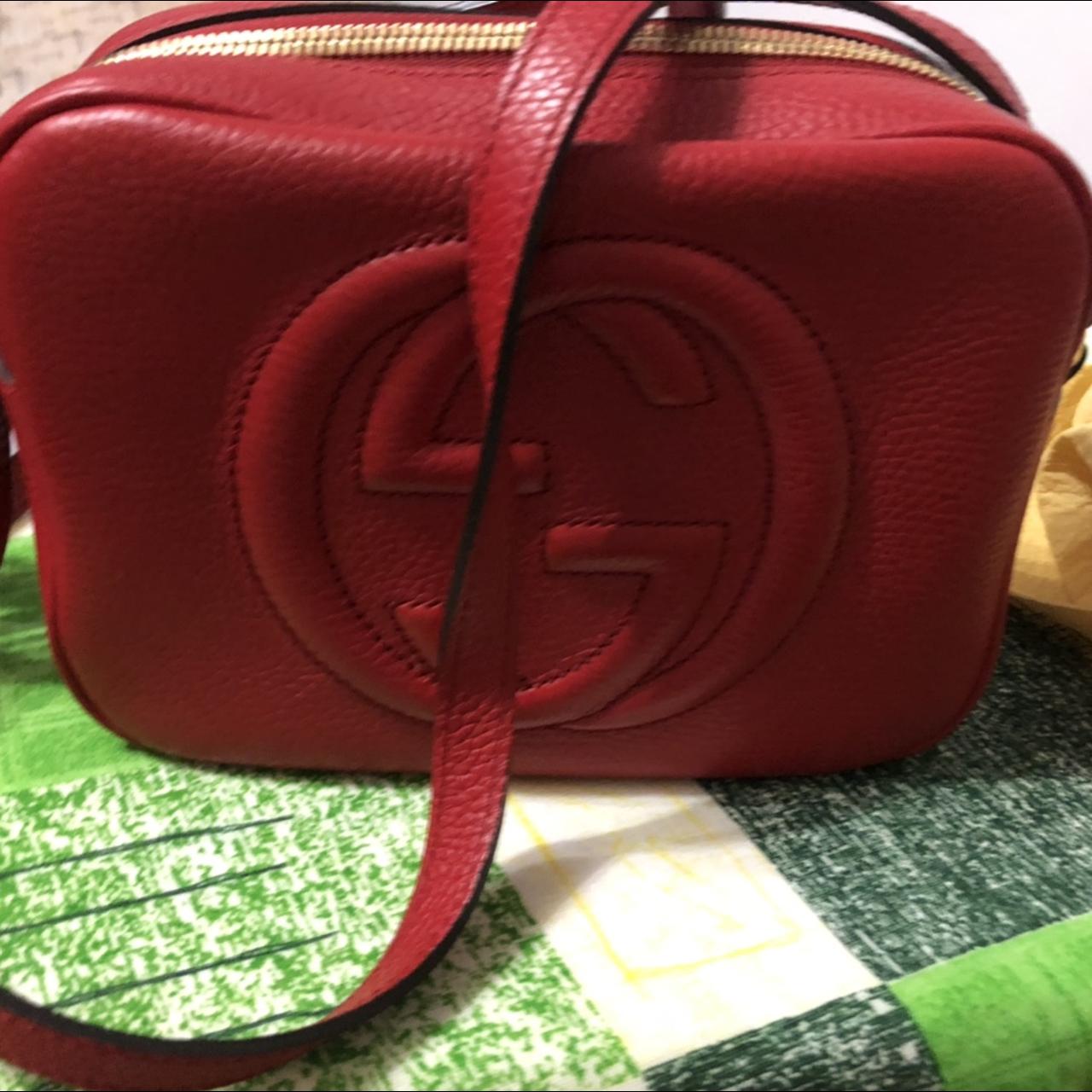 gucci disco bag rossa