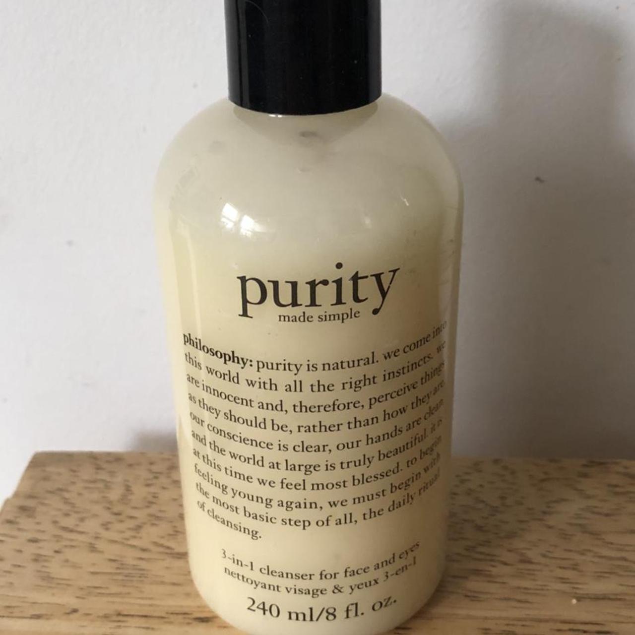 Philosophy Purity Made Simple 3-in-1 cleanser for... - Depop