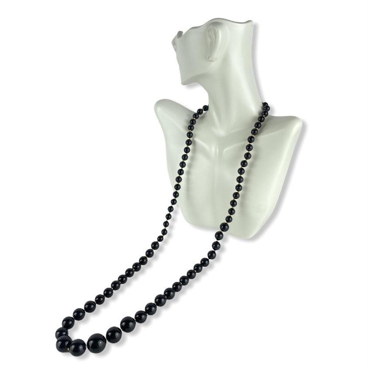 Faux hot sale black pearls