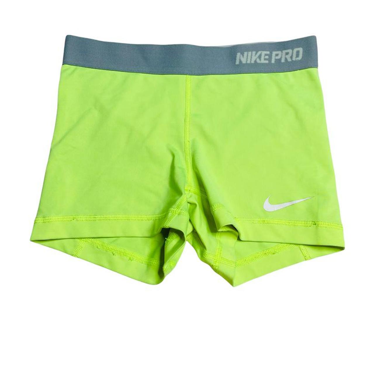 lime green nike pros