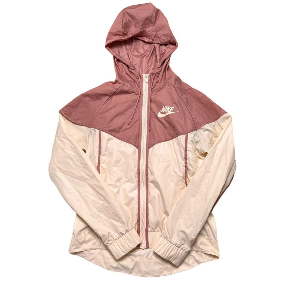 nike windbreaker rose gold