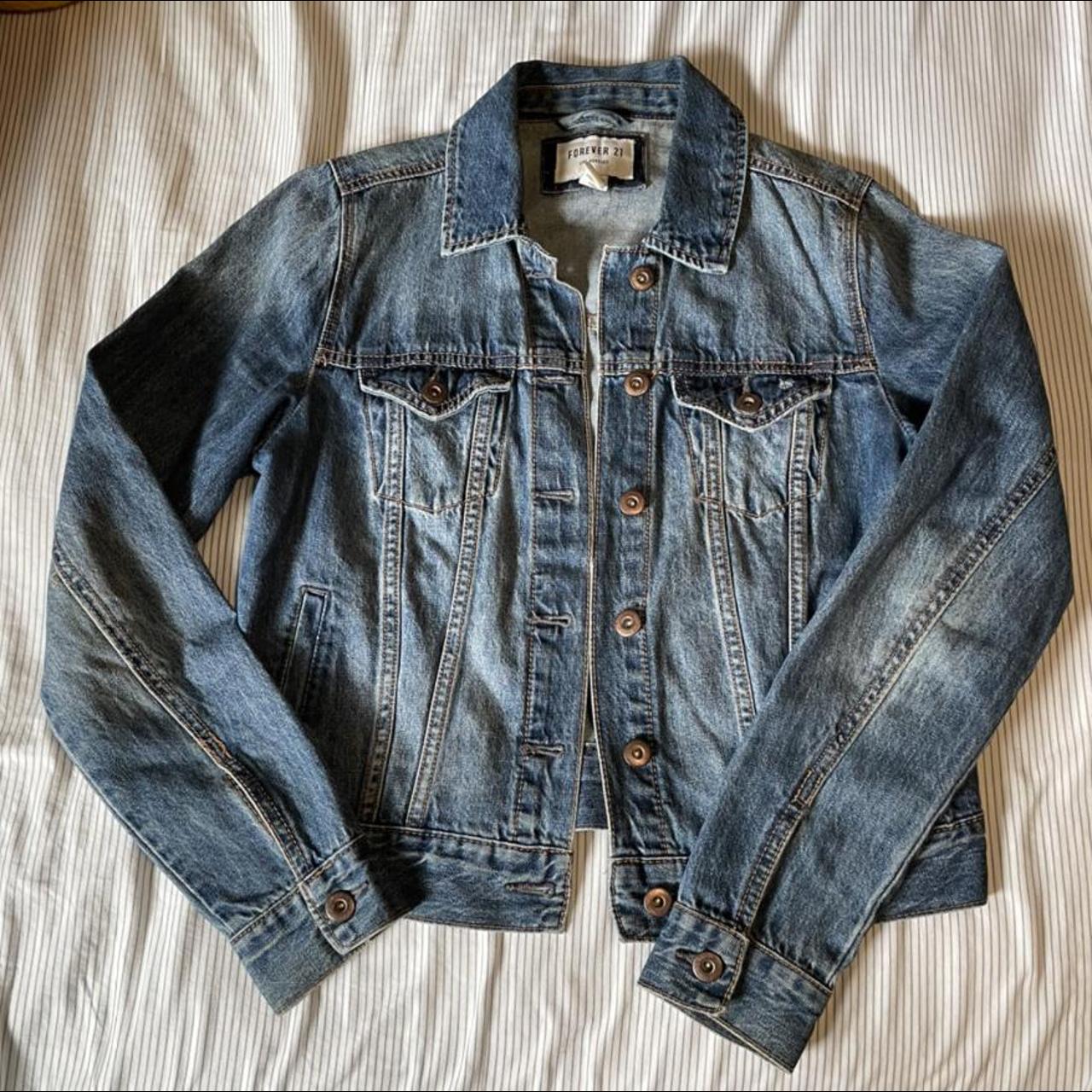 forever 21 jean jacket