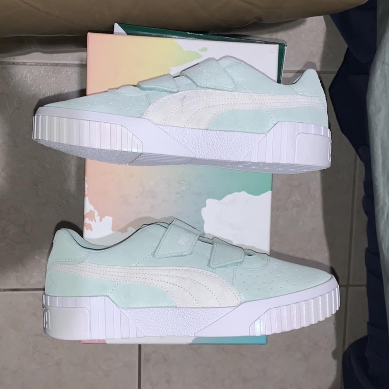 Puma white 2024 fair aqua