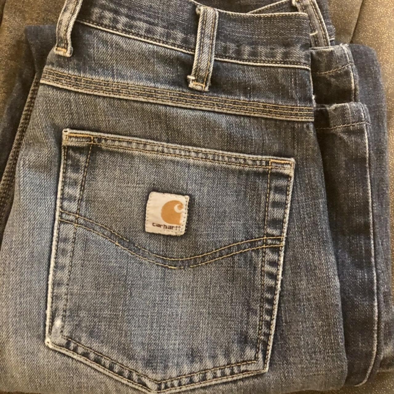 Carhartt regular jeans TAGLIA 34x36 SCRIVERE IN DM... - Depop