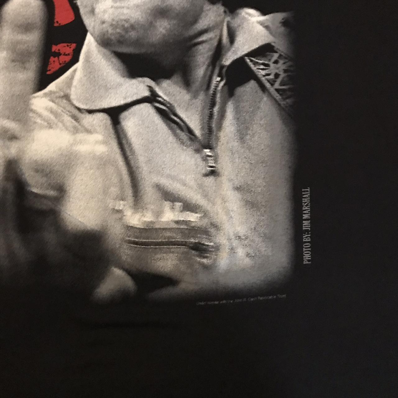 Johnny Cash The Finger Tshirt by Depop