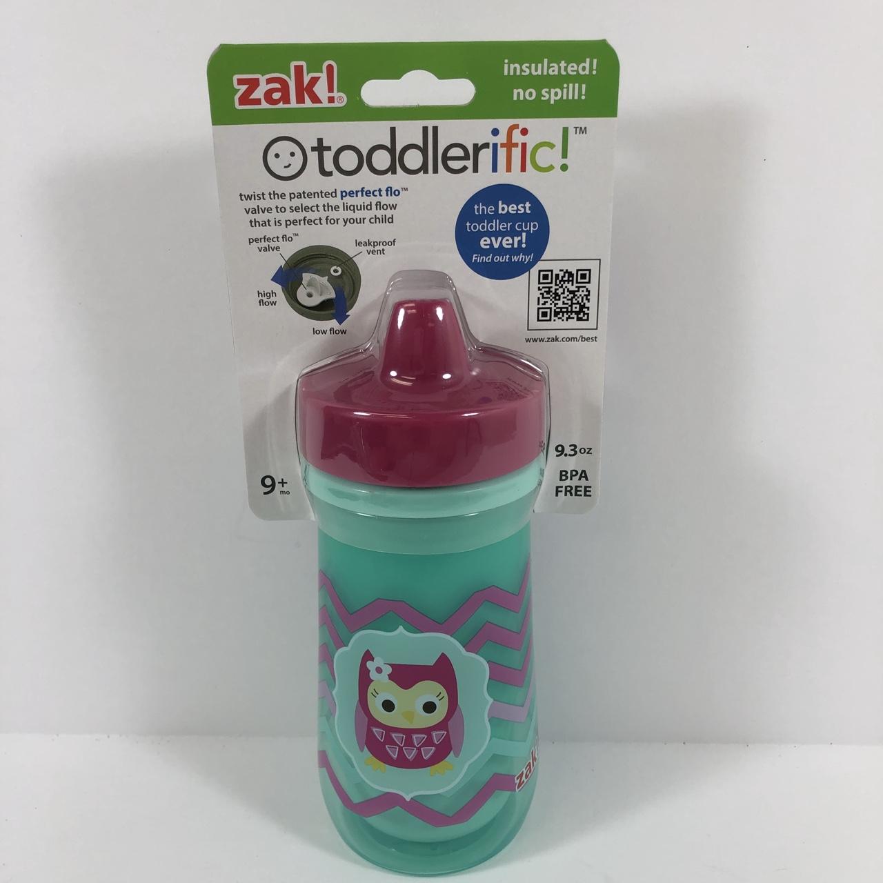 Zak Designs: Toddlerific Sippy  Has your toddler's sippy cup ever