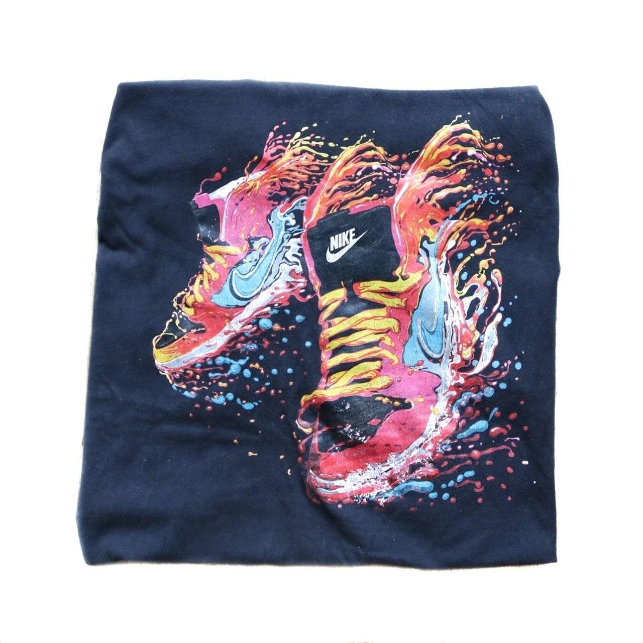 Amazing Nike Dunk paint drip print. Sick Nike SB... Depop
